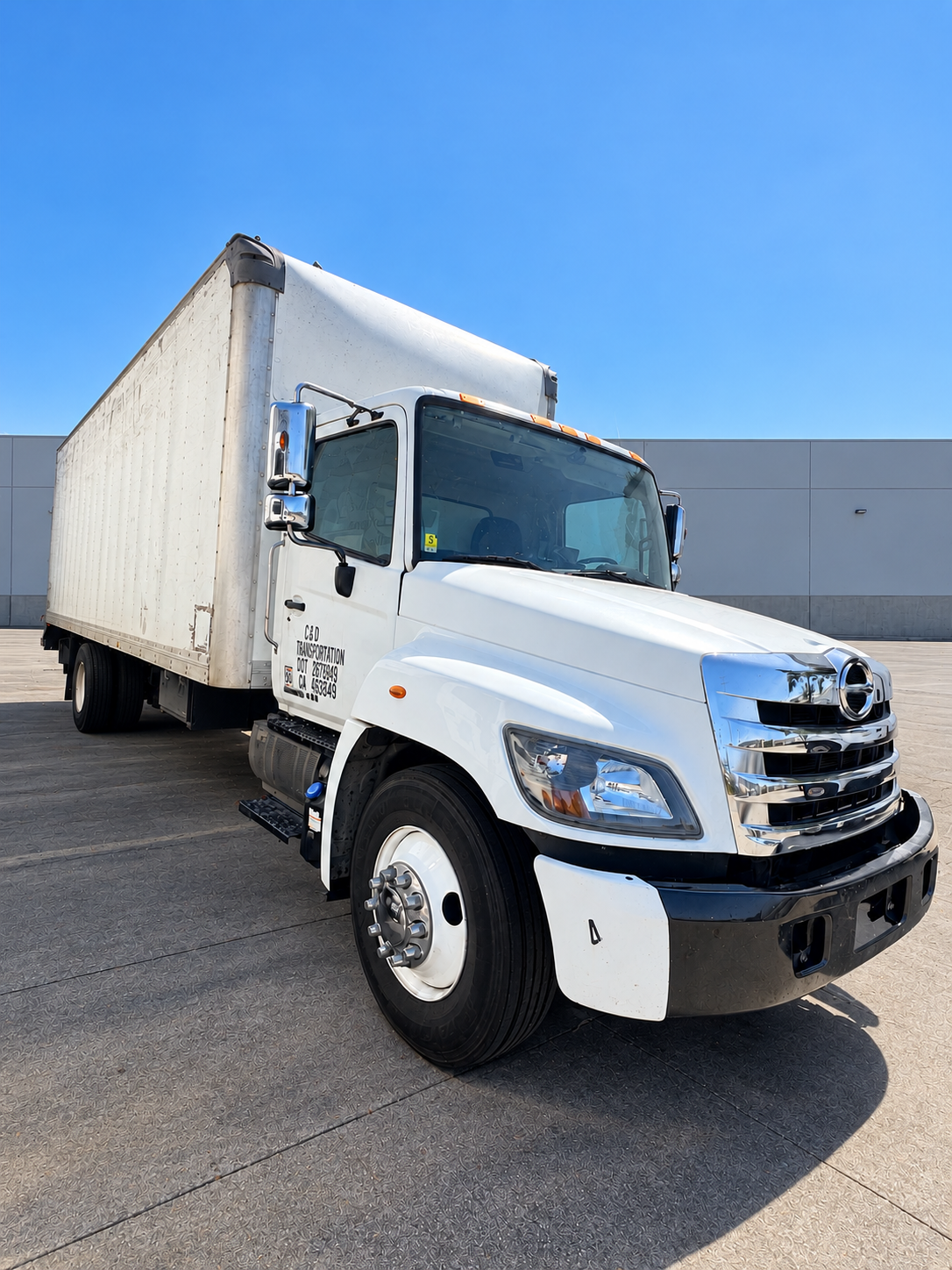 C&D Transportation Hino box truck